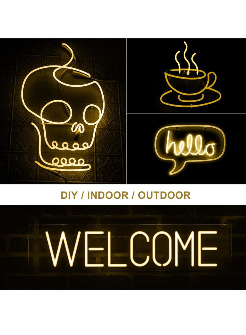 شروق الشمس ضوء نيون LED مرن 5 متر - Image 4