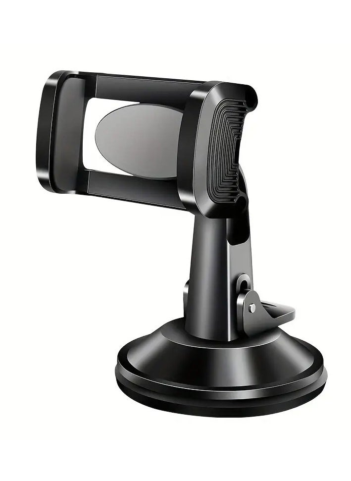 360° Rotatable Magnetic Car Phone Mount - Dashboard Holder for iPhone & for Android, Strong Grip