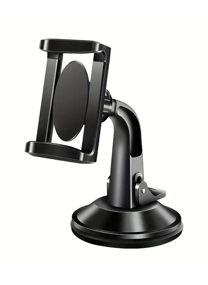 360° Rotatable Magnetic Car Phone Mount - Dashboard Holder for iPhone & for Android, Strong Grip