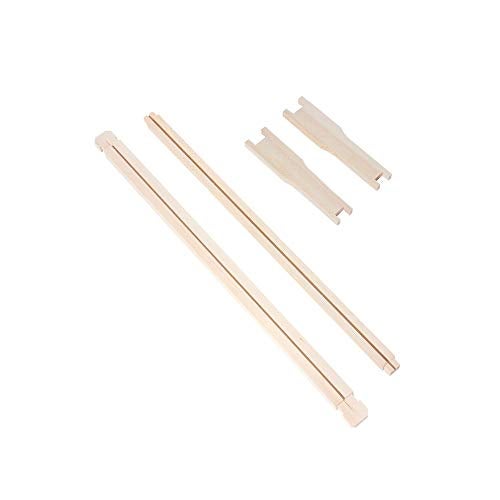 BeeCastle Medium Beehive Frames and Wax Foundations,10 Pack Honey Bee Frames with Wooden Bee Hive Frames and 100% Beeswax Coated Foundations, 6-1/4-Inch (Yellow) - Image 5