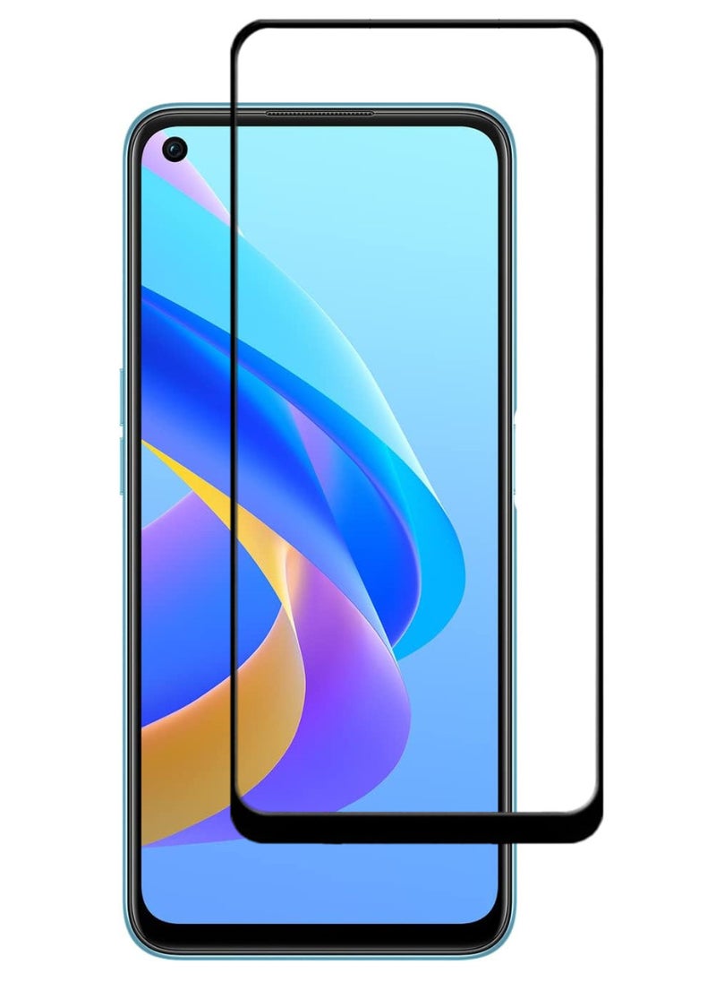 ACLIX Antistatic ESD Dustproof Premium Quality High Definition Tempered Glass Screen Protector Designed For Oppo A76 - Image 1