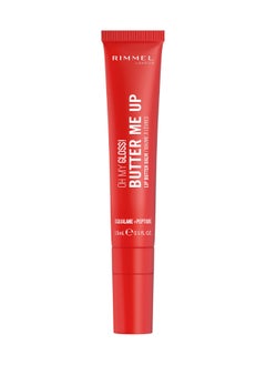 RIMMEL LONDON Oh My Gloss Butter Me Up Lip Butter Balm - 004 - Red Velvet, 15ml  - Image 2
