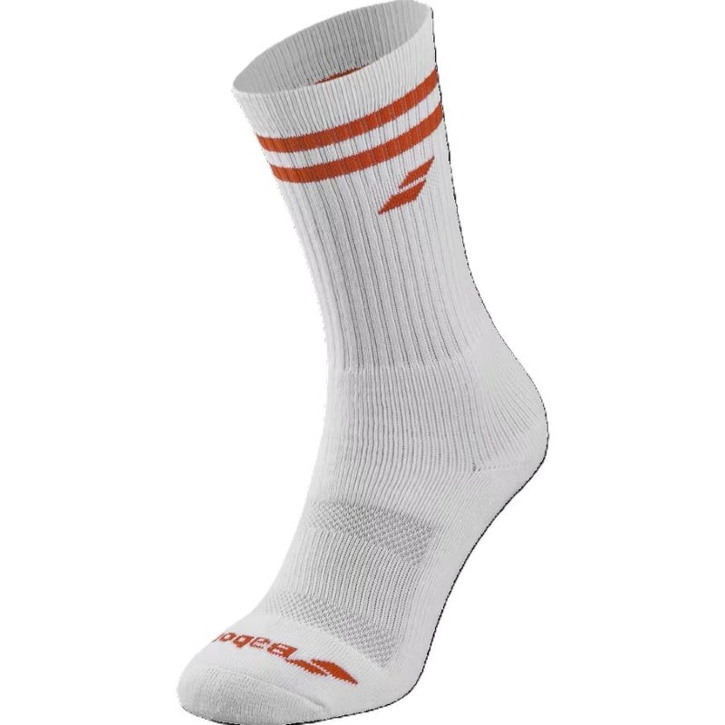 BABOLAT TENNIS SOCKS 1 PAIR, 5MT1341, WHITE, 43/46 - Image 1