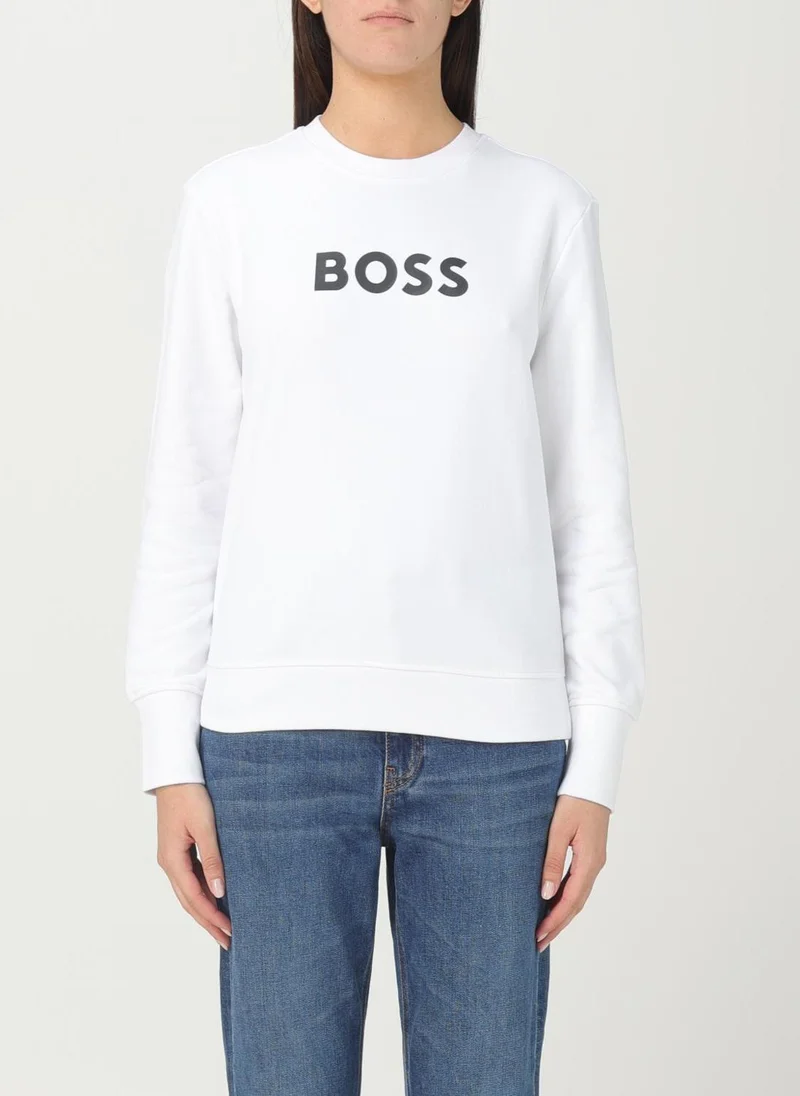 BOSS Logo Knitted Sweatshirt