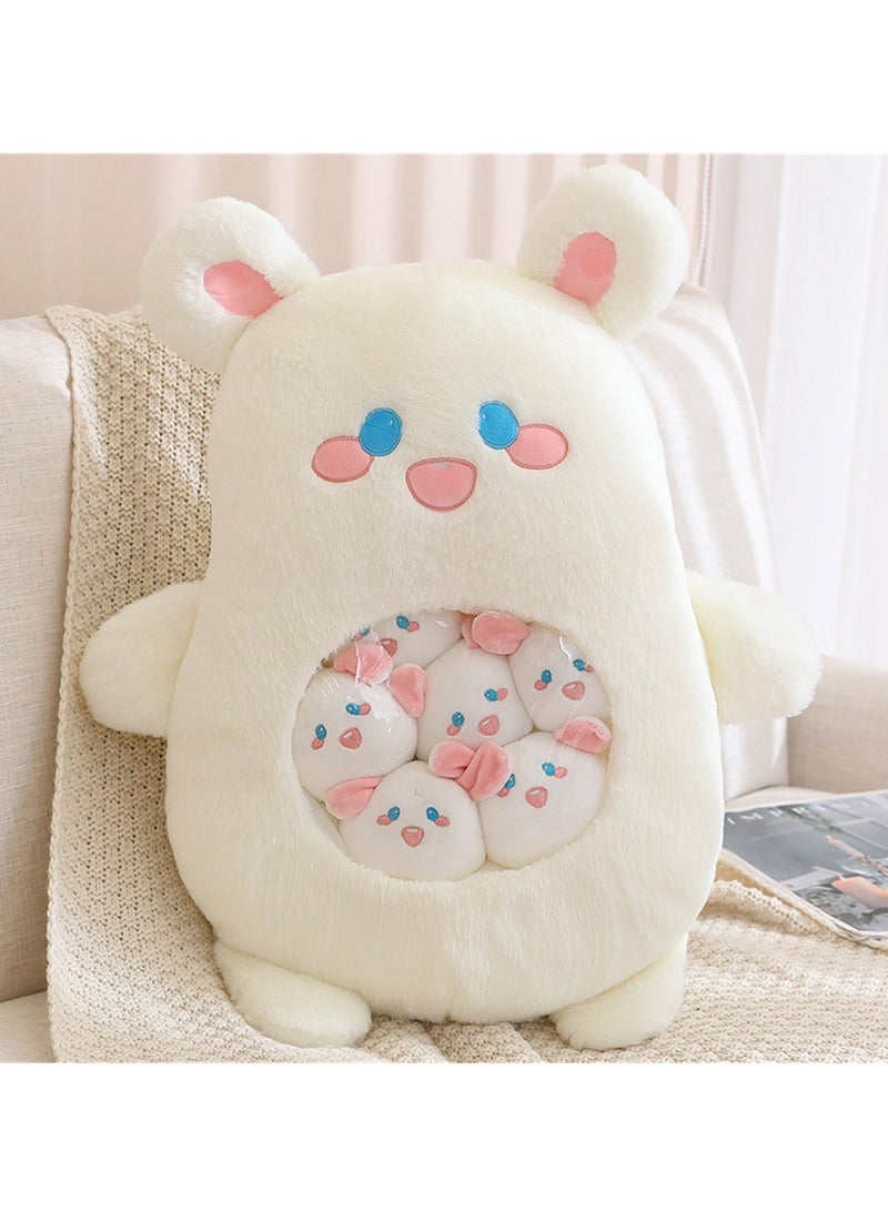 Creative round toys cute cartoon dolls a big bag of creative plush toys  - Image 2