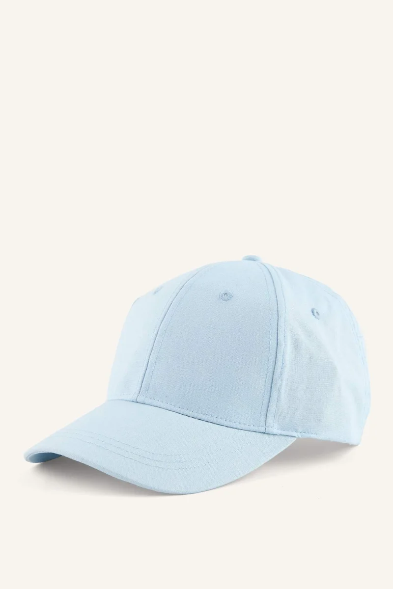 ديفاكتو Man Linen Blended Basic Hat