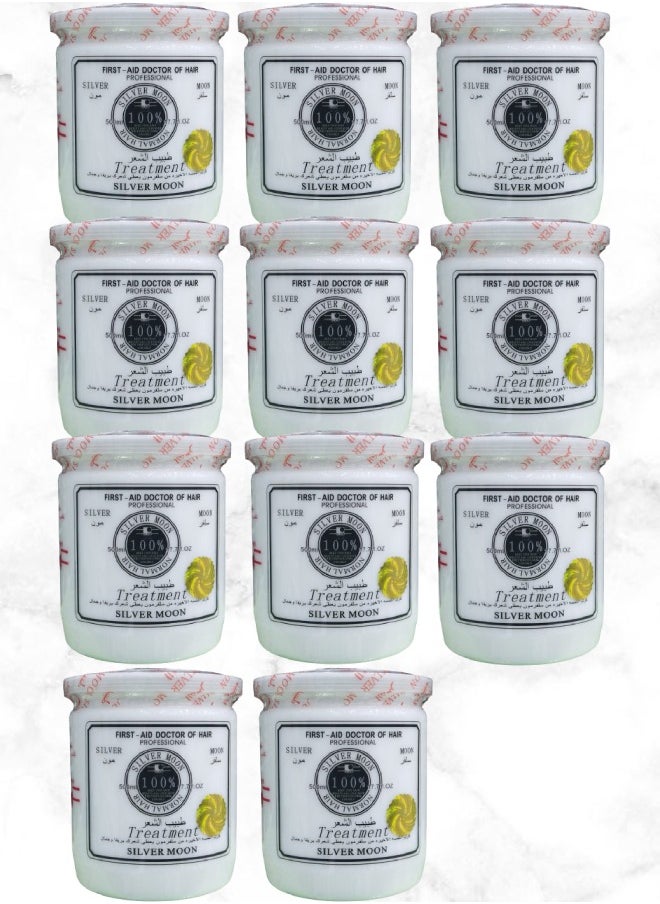 Silver Moon 11 Pieces First Aid Doctor Of Hair Professional Treatment 500ml  - Image 1