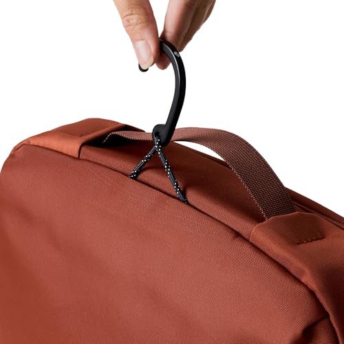 Bellroy Hanging Toiletry Kit Plus (8 Liter Travel Hanging Toiletry Bag) - Clay - Image 3