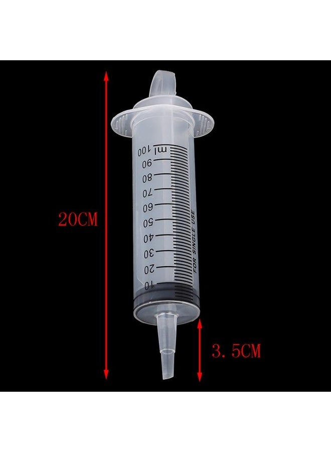 Generic 1Pcs 100Ml Syringe Syringe With Catheter Oil Pumping Industrial Dispensing Syringe  - Image 4