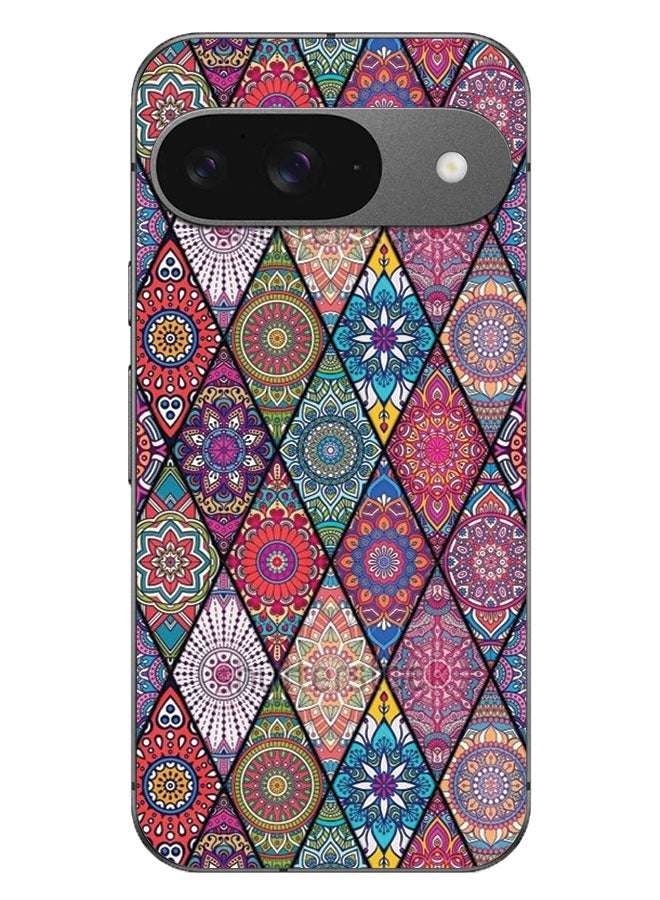 EYE CATCH Printed Protective Case Cover For Google Pixel 9 -  Cloth Pattern - Image 1