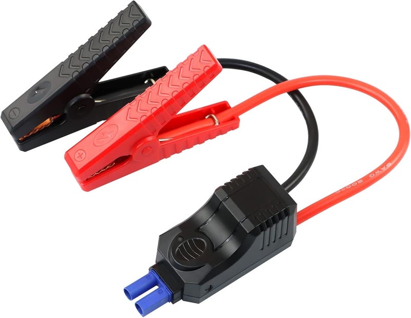 Portable Jump Starter Clamps 8AWG Automotive Emergency Jumper Cables for 12V Car Jump Starter