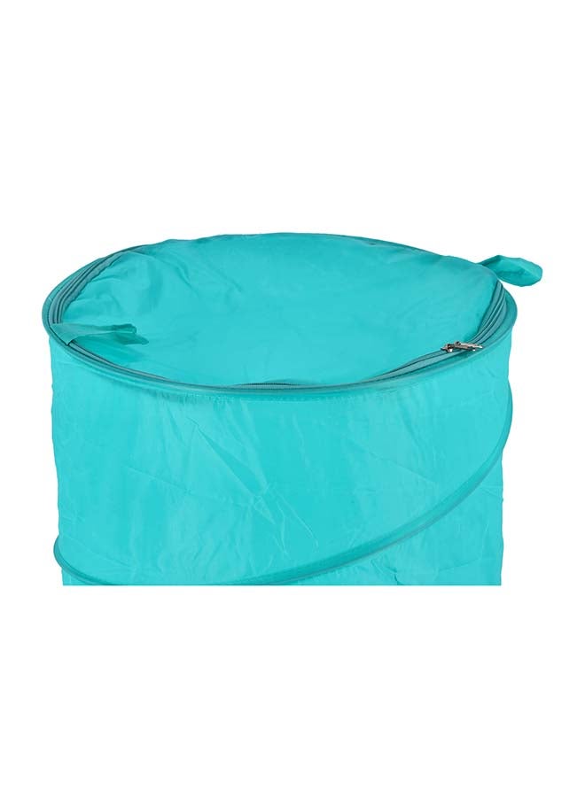Royalford Laundry Hamper With Zip Assorted colour 42(dia)x55cm - Image 5