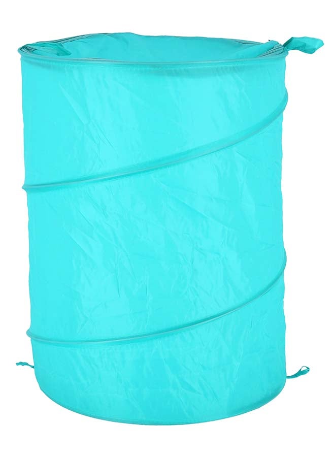 Royalford Laundry Hamper With Zip Assorted colour 42(dia)x55cm - Image 1