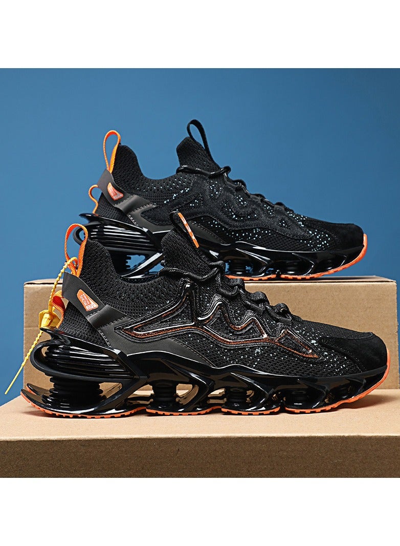 KUYING New High Top Comfortable and Breathable Basketball Shoe 