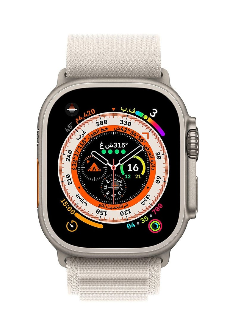 Generic - Z59 Ultra SmartWatch Blood Pressure Monitor Watch Silver - Image 1