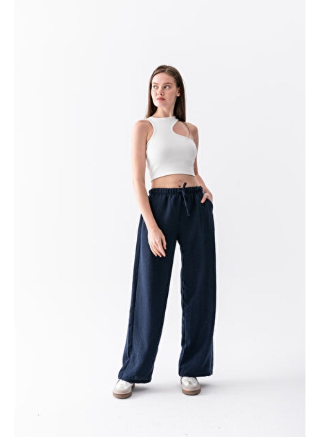 ARCO STORE Linen Pants Linen Blended Loose Fit Women's Pants – Comfortable Summer Casual Pants - Image 2