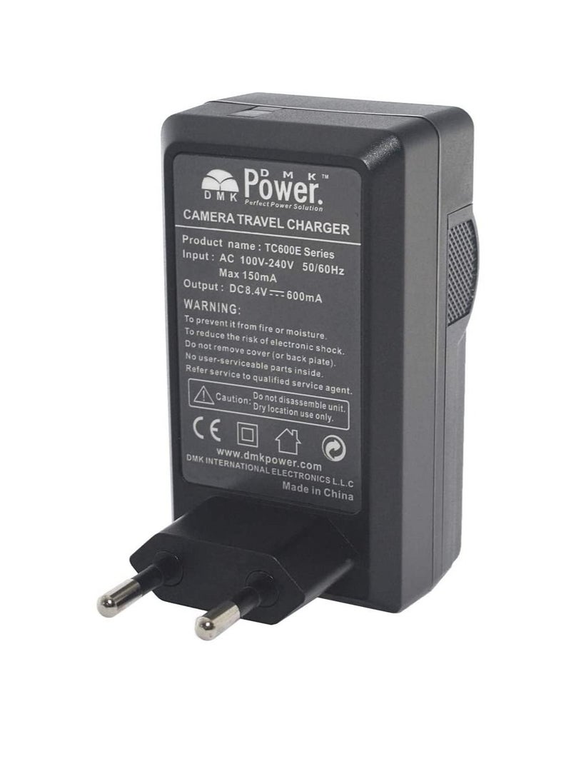 DMK POWER TC600E Charger for Kodak KLIC-7002 Kodak EasyShare V530, V603, LS755 Cameras - Image 2