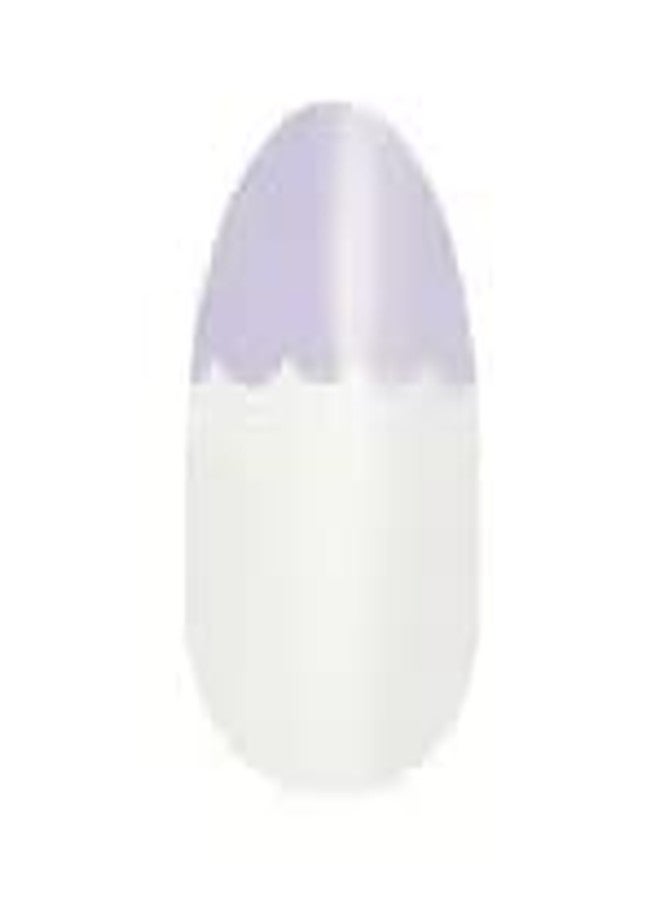 Color Street 'Read My Tulips' (FTC064) - French Tip Nail Polish Strips - Image 1