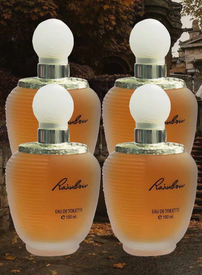 Al Maraseem 4 Pieces Rain Bow Perfume For Women 100ml EDT - Image 1