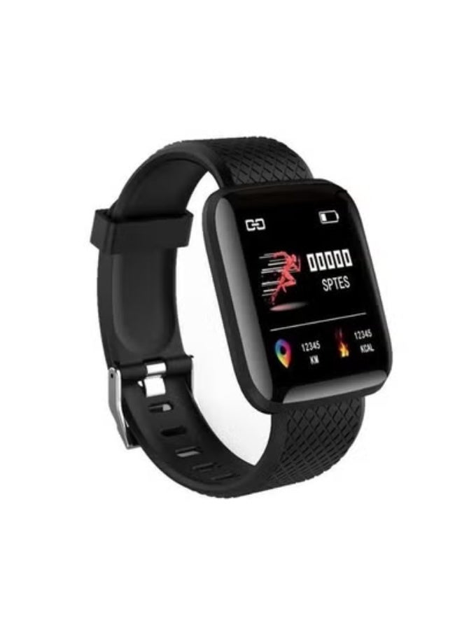 116 Plus Smart Watch for Men with Blood Pressure & Heart Rate Monitor - Image 1