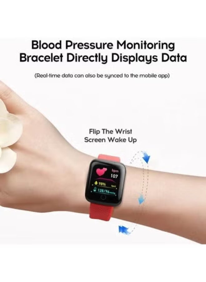 116 Plus Smart Watch for Men with Blood Pressure & Heart Rate Monitor - Image 3