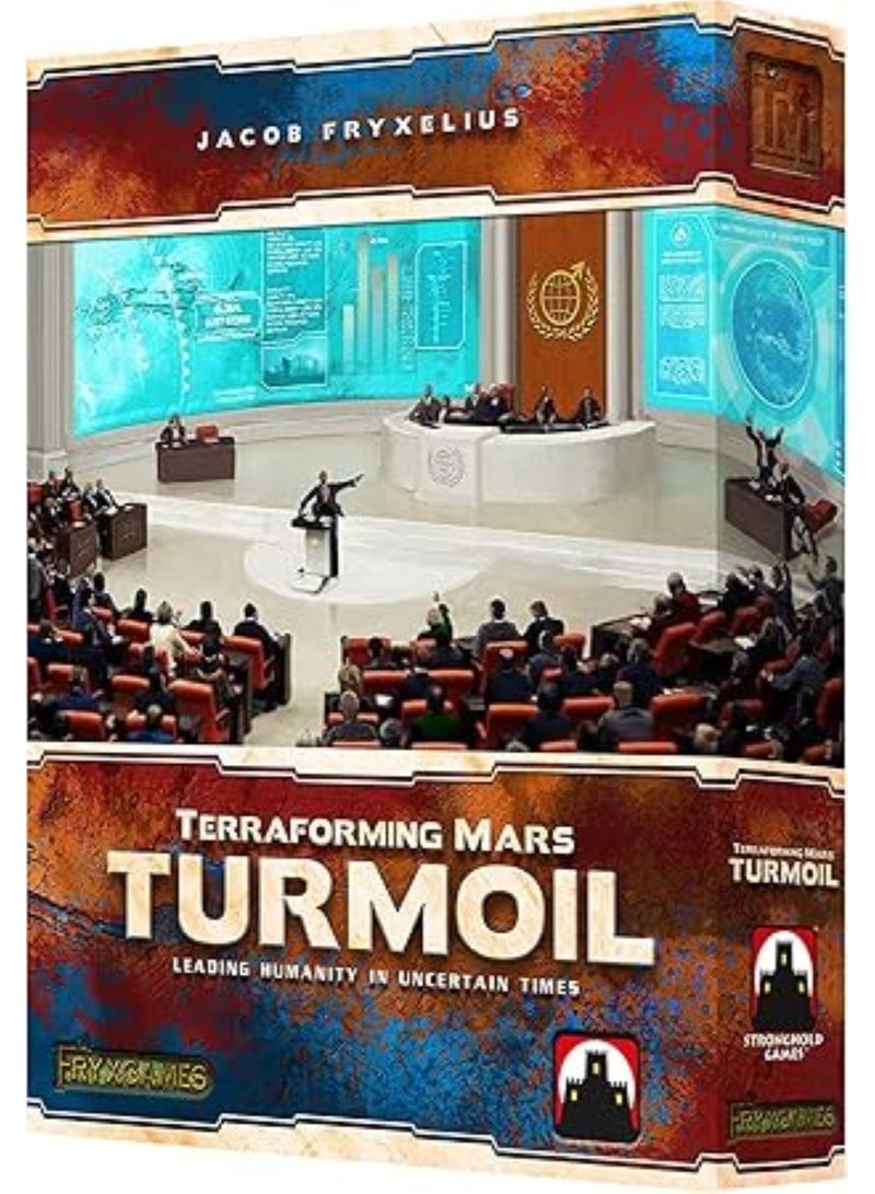 سترونج هولد جيمز استصلاح المريخ: الاضطراب | المادة : كرتون | لعبة من 1 إلى 5 لاعبين | لعبة اللوحة |استراتيجية، لعبة العقل | النمط الكلاسيكي | استراتيجية النوع - Image 1