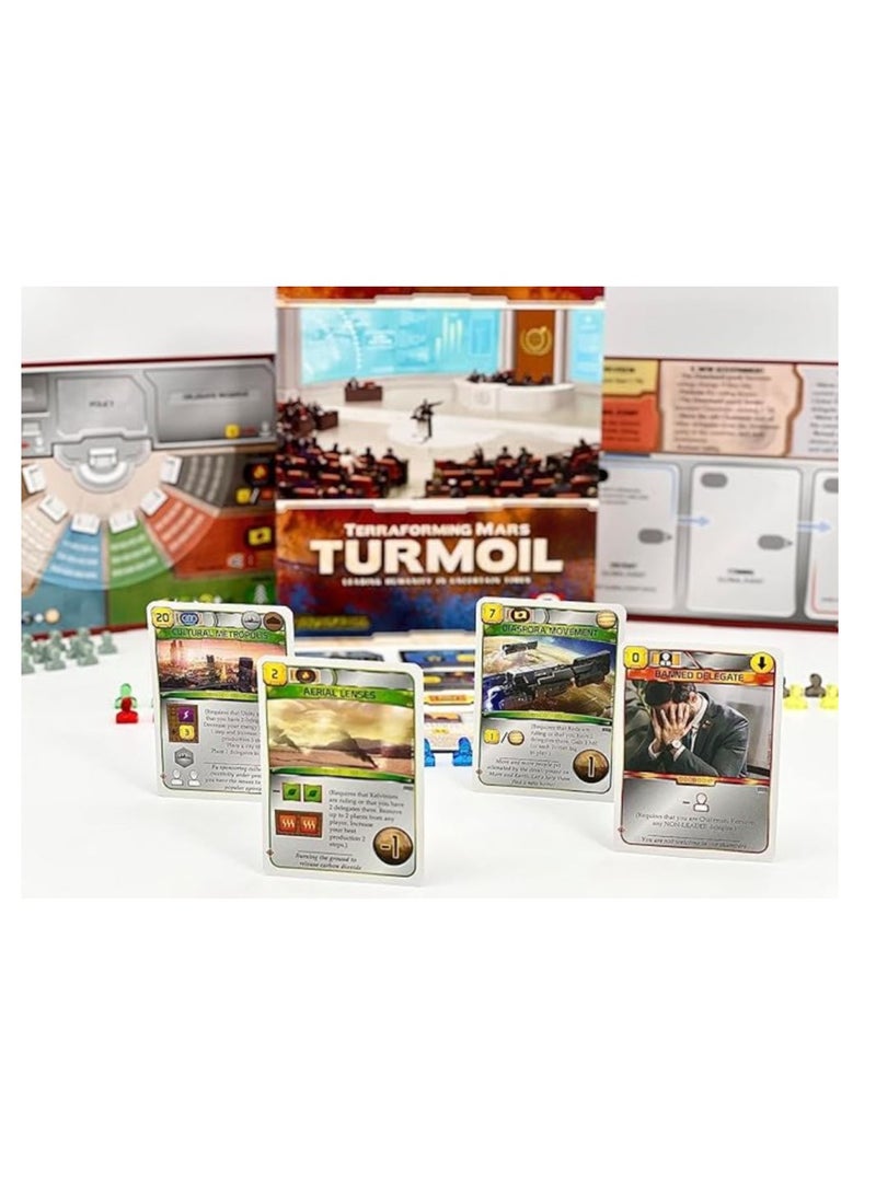 سترونج هولد جيمز استصلاح المريخ: الاضطراب | المادة : كرتون | لعبة من 1 إلى 5 لاعبين | لعبة اللوحة |استراتيجية، لعبة العقل | النمط الكلاسيكي | استراتيجية النوع - Image 4