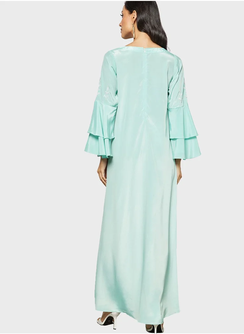 THE ARAB STUDIO Embellished Kaftan