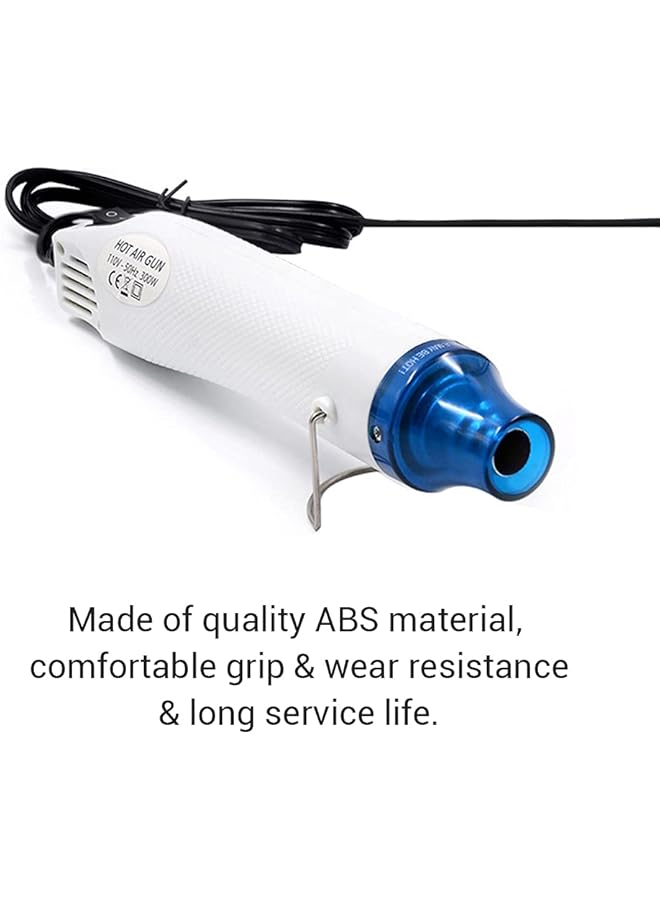erorex Hot Air Machine 300W Hot Air Machine Portable Hot Air Gun Heating And Shaping Tool For Soft Clay Relief Powder Heat Shrinkable Sheet 220V Eu Plug - Image 2