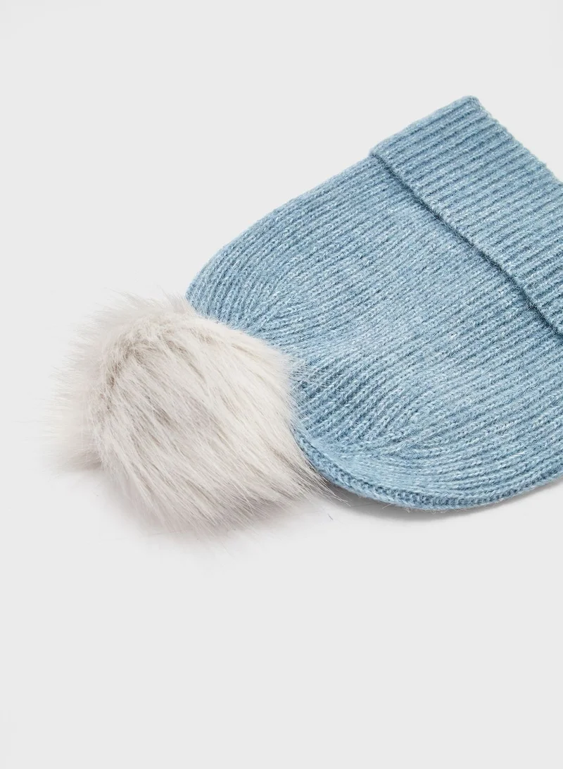 ONLY Onlkenni Pompom Beanie