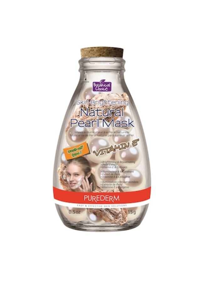 Purederm Masca fata Purederm Skin Brightening Natural Pearl Vitamin E, 15 ml