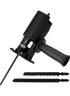 NIBEMINENT Portable Electric Drill Modified Reciprocating Saw Black 0.441kg  - Image 1