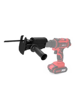 NIBEMINENT Portable Electric Drill Modified Reciprocating Saw Black 0.441kg  - Image 4