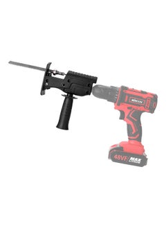 NIBEMINENT Portable Electric Drill Modified Reciprocating Saw Black 0.441kg  - Image 2