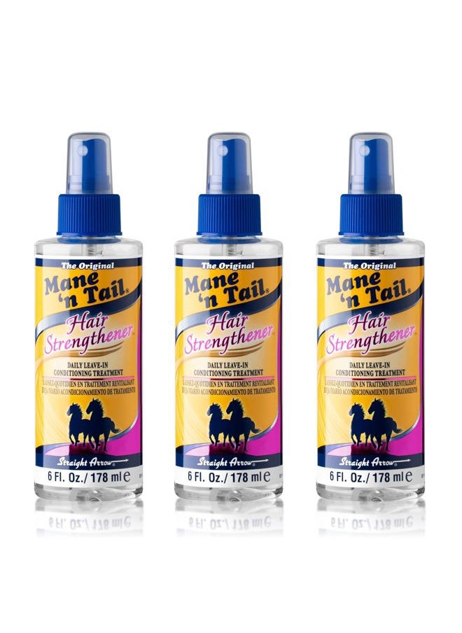Straight Arrow - Mane 'N Tail Hair Strengthener Leave-In 6oz (3 Pack) - Image 1
