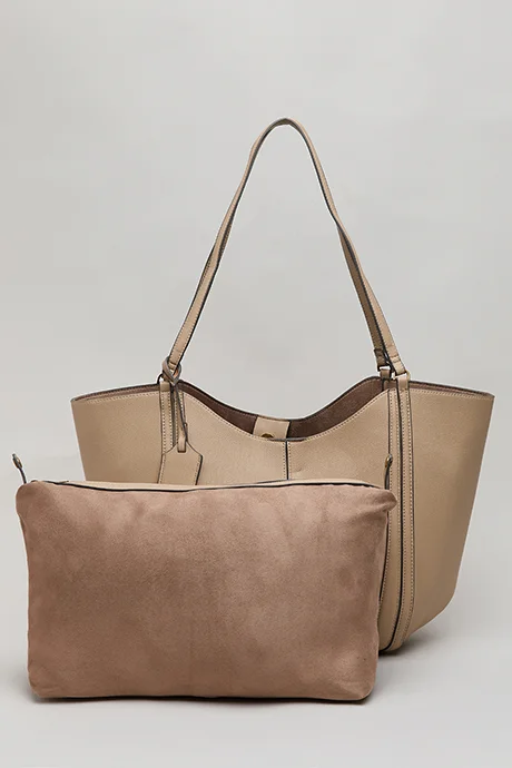 R&B Solid Shoulder Bag Set