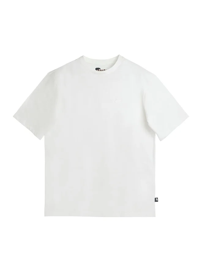 Bad Bear Bia White Women's Oversize T-Shirt.