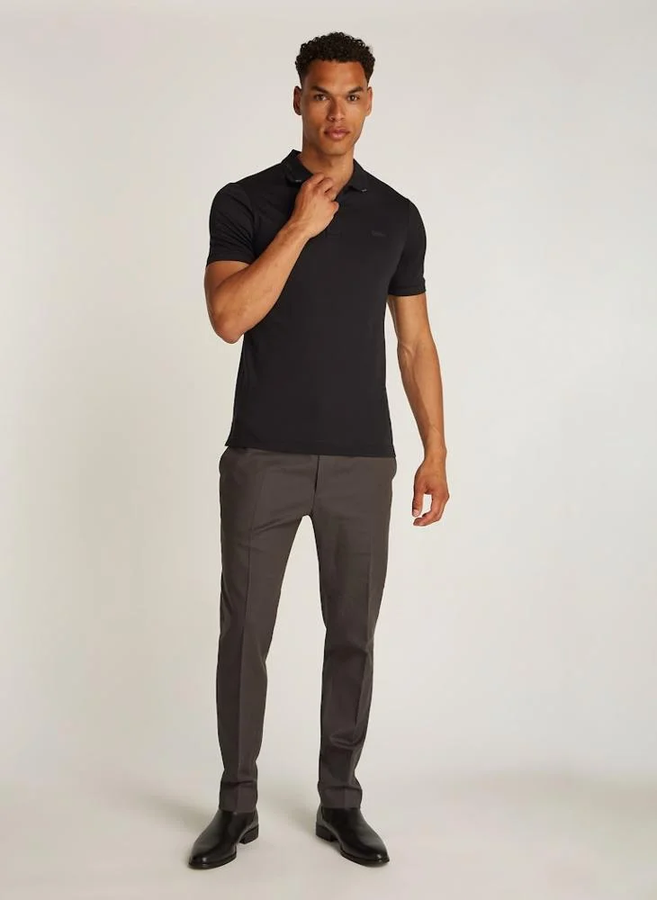 كالفن كلاين Essential Textured Polo Shirt