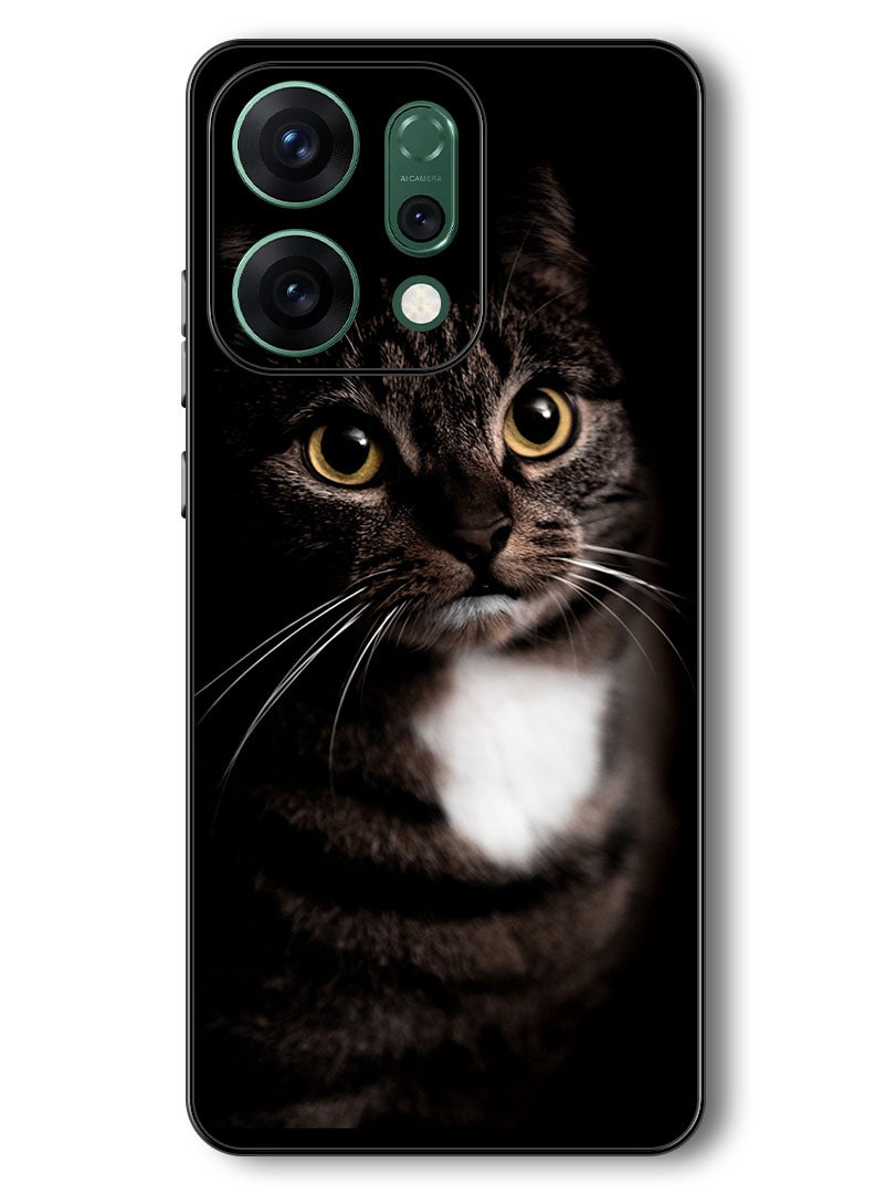Theodor Case Compatible with Oppo Reno 14 6.59 Inch Protection Shockproof Bumper Cover cat_pet - Image 1