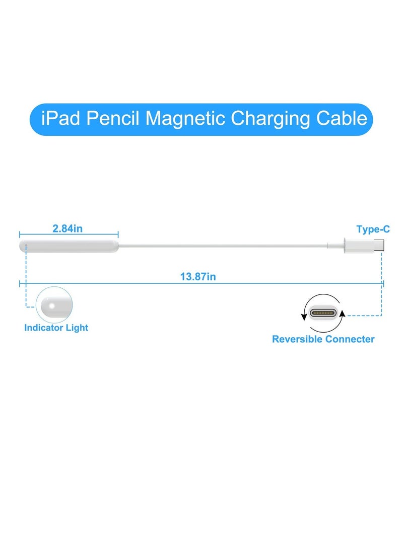 Captaintech SYOSI Magnetic Charger, Lightweight and Convenient Charging Adapter for APPLE Pencil 2nd Generation - Image 2