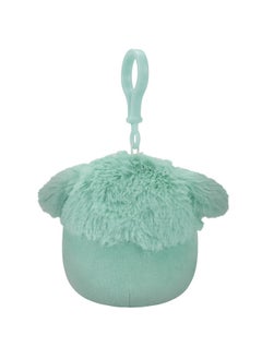 Squishmallows جويل ذا تيل بيج فوت مع مشبك على شكل زهرة من القطيفة - 3.5 بوصة  - Image 3