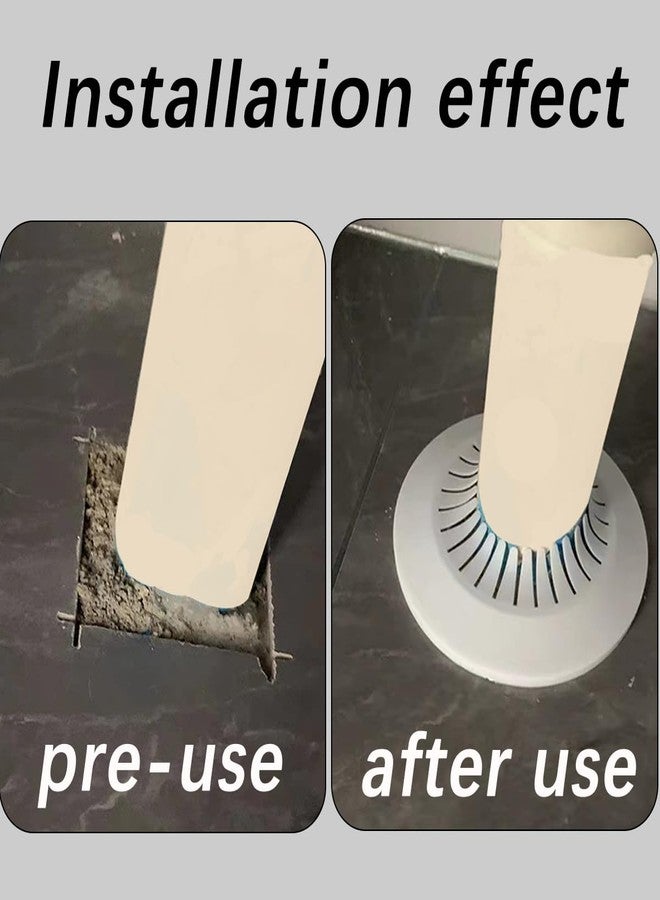 Esamploe 24Pcs Flange Pipe Cover Decoration,Wall Hole Cover for Water Pipe Decoration,Snap-on Wall Hole Cover,Under Sink Pipe White Ornamental Escutcheon for Radiators,Water Pipes,Angle Valves - Image 3