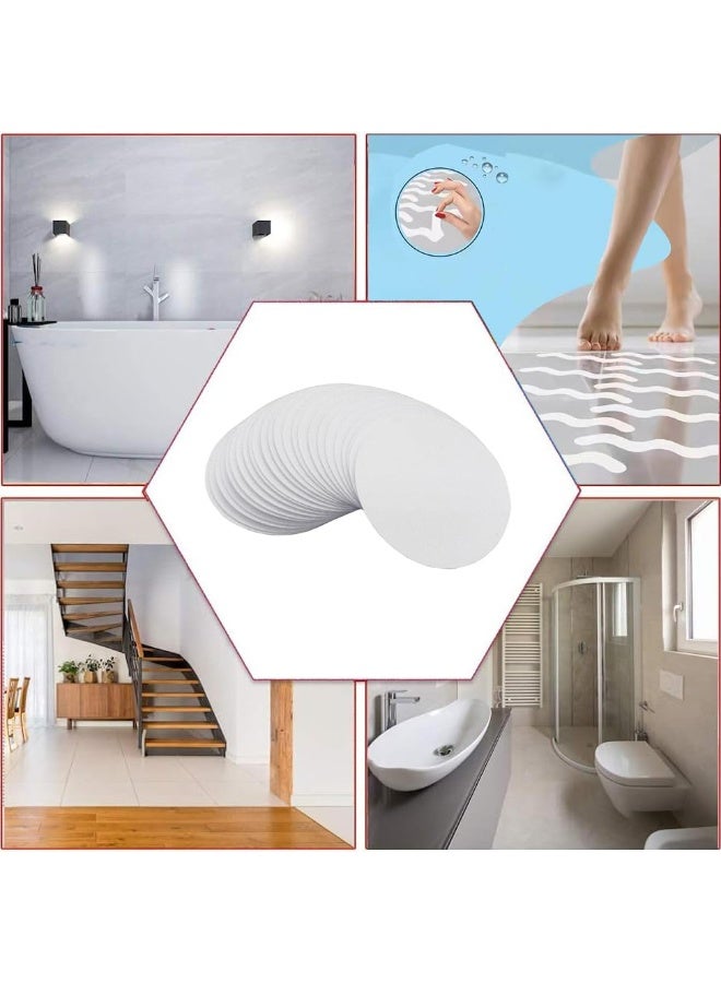 Clear Anti Slip Tape, Round Coaster, Diameter 10cm/4inch, Transparent Grip Tape Non-Slip Adhesive Tape Indoor/Outdoor Stair,Tubs, Boats, Bar Table - Image 3