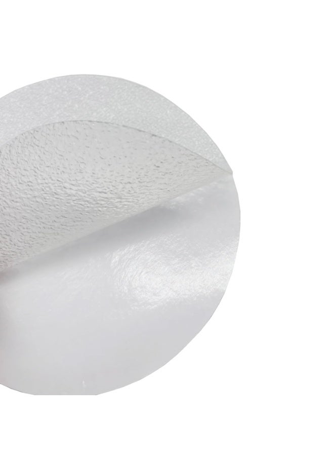 Clear Anti Slip Tape, Round Coaster, Diameter 10cm/4inch, Transparent Grip Tape Non-Slip Adhesive Tape Indoor/Outdoor Stair,Tubs, Boats, Bar Table - Image 2