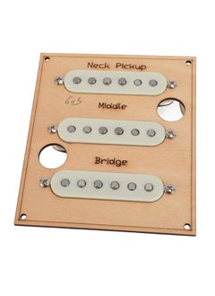 Thoraya Single Coil Pickup Set Neck Middle Bridge Pickups Alnico 5 Magnet Pickups for Strat Style Electric Guitar 52mm Spacing  - Image 5