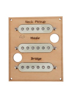 Thoraya Single Coil Pickup Set Neck Middle Bridge Pickups Alnico 5 Magnet Pickups for Strat Style Electric Guitar 52mm Spacing  - Image 2