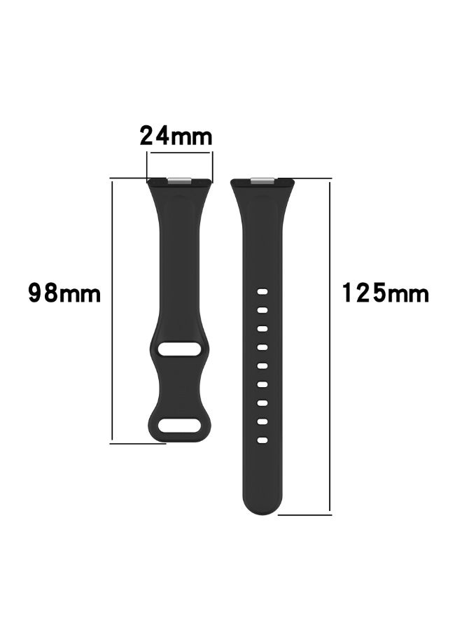 Huawei Fit 3 And Fit 4 Universal Soft Silicone Replacement Strap - High-Quality, Lightweight, Stylish And Durable - Easy To Install - Huawei Fit 3 And Fit 4 Replacement Strap - Image 2