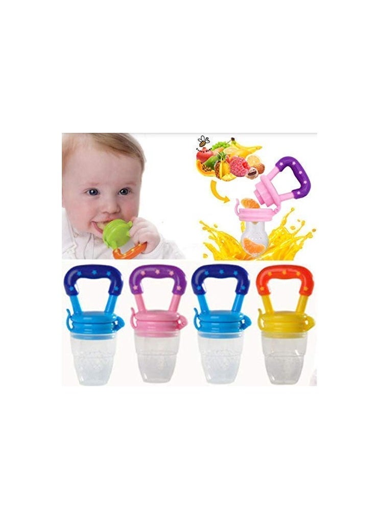 ORiTi - Baby Fruit Feeder Pacifier | Nibbler for Baby | Silicone Fruit and Juice Feeder - Image 1