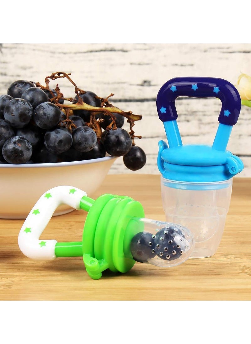 ORiTi - Baby Fruit Feeder Pacifier | Nibbler for Baby | Silicone Fruit and Juice Feeder - Image 1