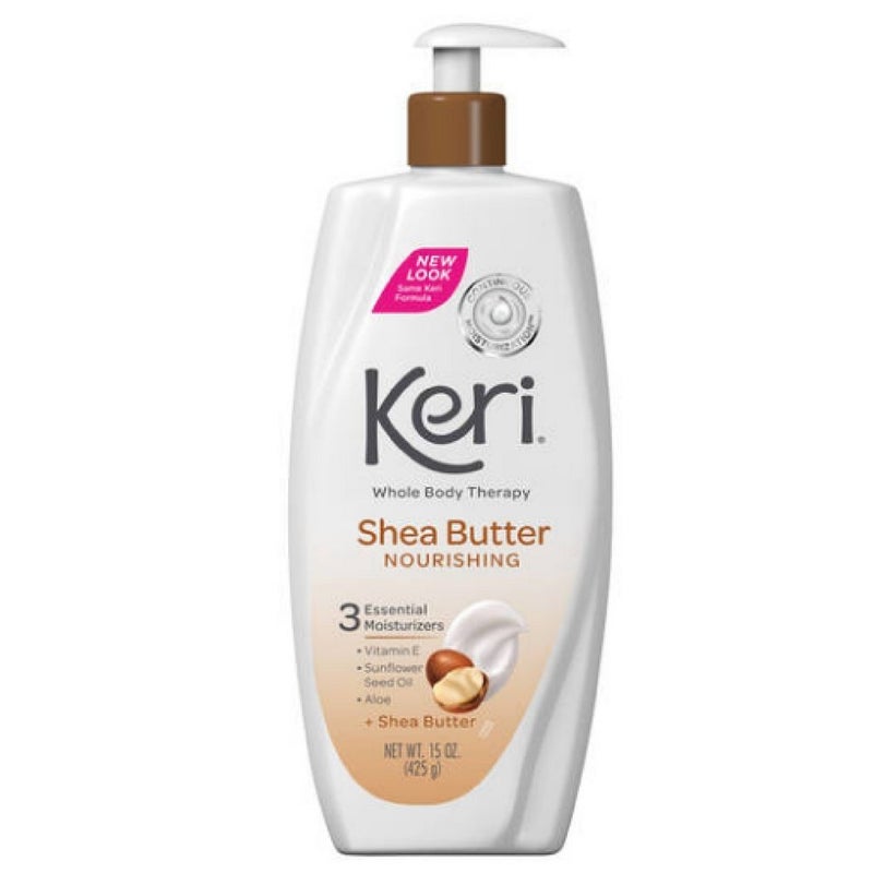 Keri Whole Body Therapy Nourishing Shea Butter Lotion 15 oz Pack Of 3